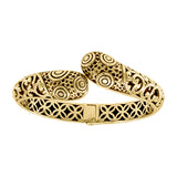 Resilience - Solid Yellow Gold Filigree Bracelet Jewelry GBA131 by GBA131