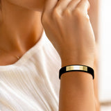 Words That Matter Leather bracelet with Magnetic Lock GBA208 by GBA208