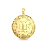 Sigil of the Archangel Gabriel Solid Gold Pendant GPD2819