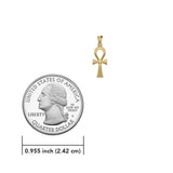 Egyptian Ankh Solid Gold Pendant GPD5504