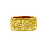 The Steve Miller Cernunnos Solid Yellow Gold Spinner Ring GRI2387 - Jewelry