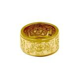 The Steve Miller Cernunnos Solid Yellow Gold Spinner Ring GRI2387 - Jewelry