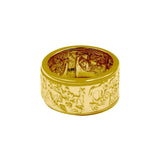 The Steve Miller Cernunnos Solid Yellow Gold Spinner Ring GRI2387