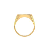Masonic Solid Yellow Gold Men Ring GRI2411