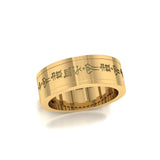 Steve Miller Dumuzid, Dumuzi or Tammuz God Spinner Ring GRI2482