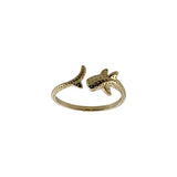 Whale Shark Solid Gold Wrap Ring