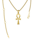 Egyptian Ankh Solid Gold Pendant GPD5504