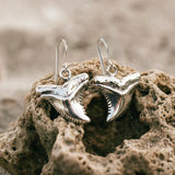 Shark Tooth Sterling Silver Earrings JE100