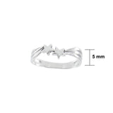Shooting Stars Sterling Silver Ring JR102 by JR102