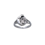 Moonface Poison Sterling Silver Ring JR272 by JR272