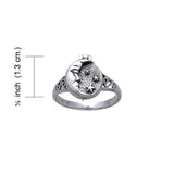 Moonface Poison Sterling Silver Ring JR272 by JR272
