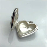 Celtic Heart Aroma Sterling Silver and 14K Gold Accent Locket Pendant MPD5040