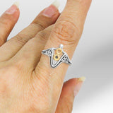Infinity Angel Trinity Knot Ring MRI1256 - Jewelry