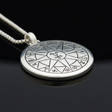 Safe Travels Solomon Seal Pendant TPD2861