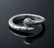 Sigil of the Archangel Michael Sterling Silver Cuff Bracelet TBA280