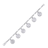 Archangel Seal of Solomon Sterling Silver Charm Bracelet TBL427