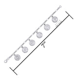 Archangel Seal of Solomon Sterling Silver Charm Bracelet TBL427