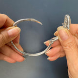 Whale Shark Sterling Silver Cuff Bracelet TBA188 - Jewelry