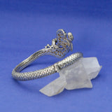 Mermaid Gemstone Cuff Bracelet with Gemstone TBA189 - Jewelry