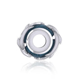 Be fierce and intense ~ Sterling Silver Jewelry Hammerhead Shark Bead with Enamel TBD343 - Jewelry