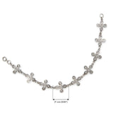 Celtic Knot Sterling Silver Link Bracelet TBG076