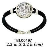 Natures Finest ~ Tree of Life Leather Cord Bracelet TBL197 - Jewelry