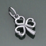 Shamrock Silver Charm TC172 - Jewelry