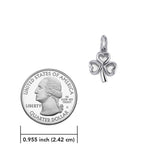 Shamrock Silver Charm TC172