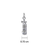 Dive Tank Sterling Silver Charm TC600