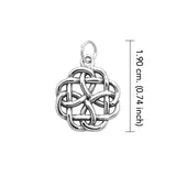 Charm de plata de ley con nudo celta TCM025