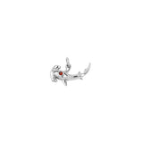Hammerhead Shark with Gemstone Sterling Silver Charm TCM721 by TCM721