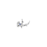 Hammerhead Shark with Gemstone Sterling Silver Charm TCM721 by TCM721
