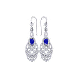 Celtic Knotwork Sterling Silver Earrings TE113 by TE113