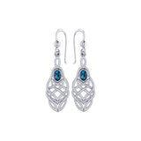 Celtic Knotwork Sterling Silver Earrings TE113 by TE113