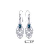 Celtic Knotwork Sterling Silver Earrings TE113 by TE113