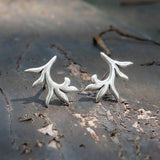 Vine Sterling Silver Post Earrings TE560