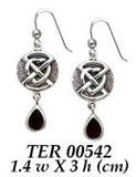 The Melancholy of a Buried Heart Sterling Silver Earrings TER542 by TER542