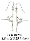 Reach Out to Yoga ~ Sterling Silver Earrings TER1233