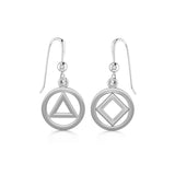 Double Recovery Sterling Silver Earrings TER2224