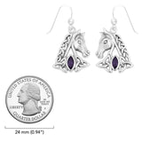 Colgante de plata de ley Wolf Soulmates TPD6467