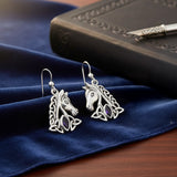 Colgante de plata de ley Wolf Soulmates TPD6467