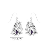 Colgante de plata de ley Wolf Soulmates TPD6467