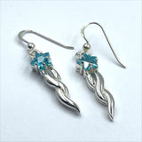 Designer Shooting Star Cubic Zirconia Earrings TER856 by TER856
