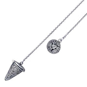 Celtic Knotwork Sterling Silver Pendulum Design TM004