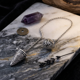 Celtic Knotwork Sterling Silver Pendulum Design TM004 by TM004