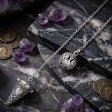 Celtic Trinity Claddagh Sterling Silver Pendulum TM005 by TM005