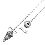 Celtic Trinity Claddagh Sterling Silver Pendulum TM005 by TM005