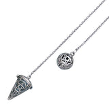 Five-Pointed Star Sterling Silver Pendulum TM006 by TM006