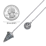 Five-Pointed Star Sterling Silver Pendulum TM006 by TM006