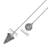 Five-Pointed Star Sterling Silver Pendulum TM006 by TM006